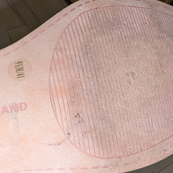 Lucky Brand Firola Black Leather Sandals Shoes  Womens Size 9.5 - Picture 3 of 3